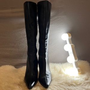 Genuine Leather Black Boots Made in Brazil 9M